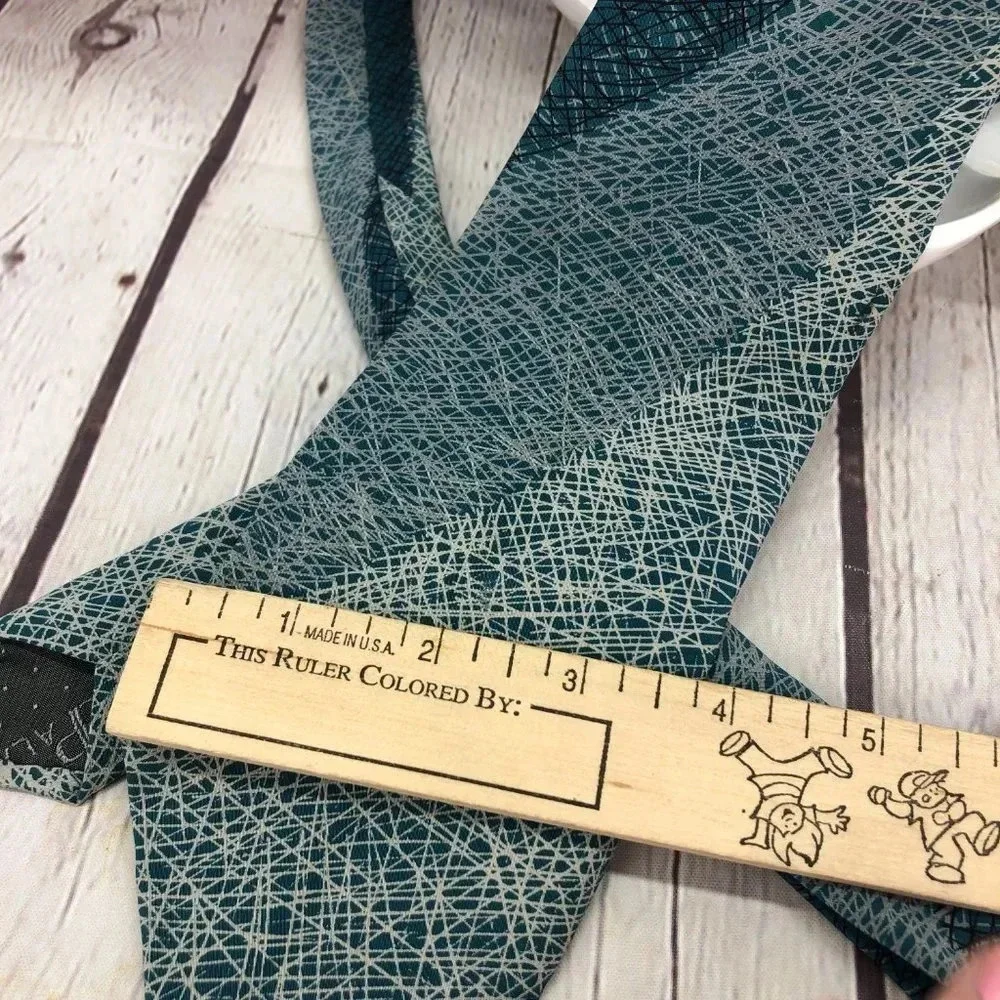 vintage carlo palazzi handmade silk tie